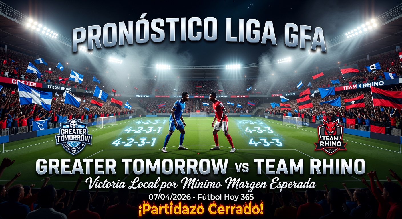 Greater Tomorrow vs Team Rhino Pronóstico / Prediction