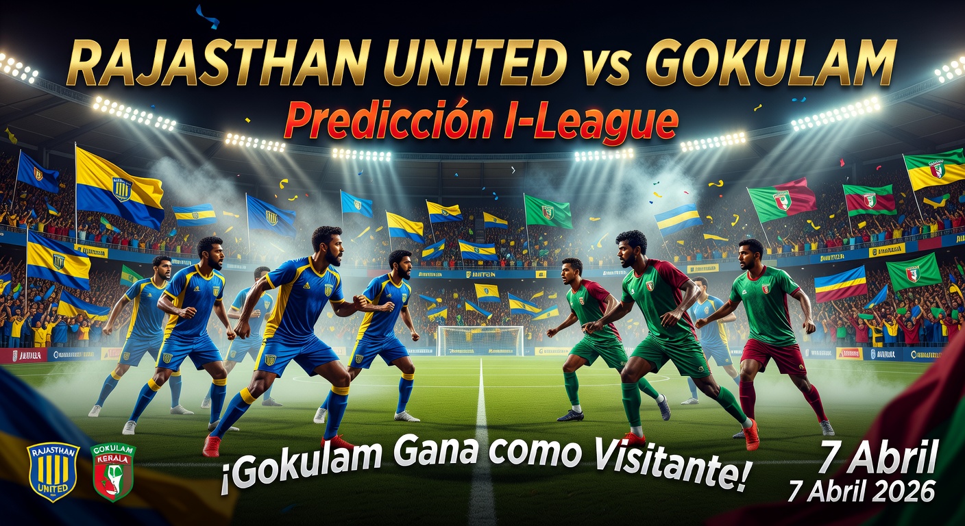 Rajasthan United vs Gokulam Pronóstico / Prediction
