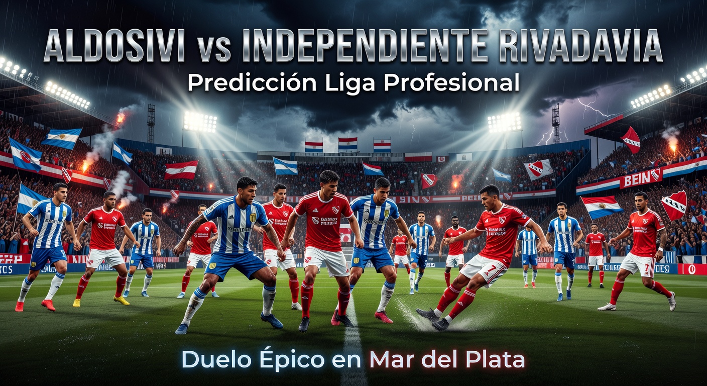 Aldosivi vs Independ. Rivadavia Pronóstico / Prediction