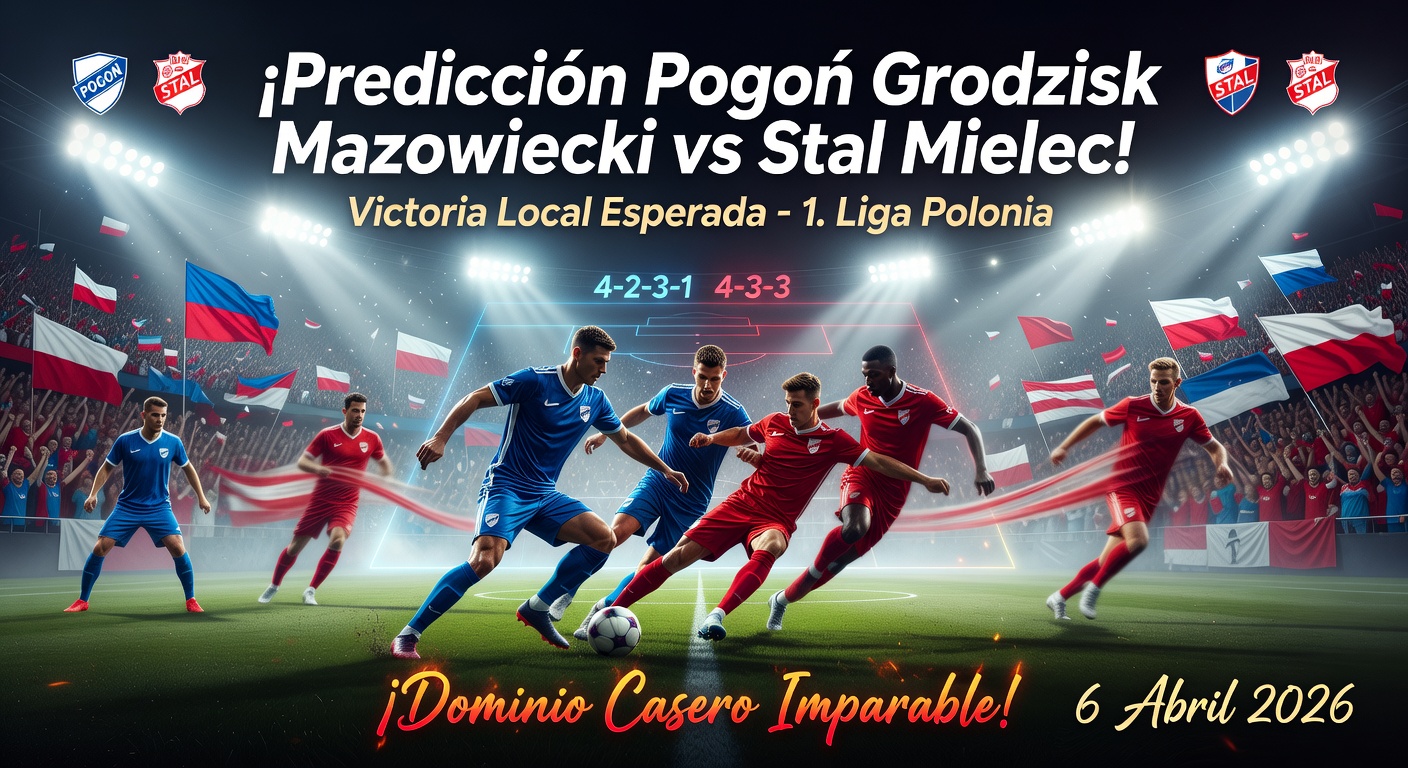Pogoń Grod. Mazowiecki vs Stal Mielec Pronóstico / Prediction