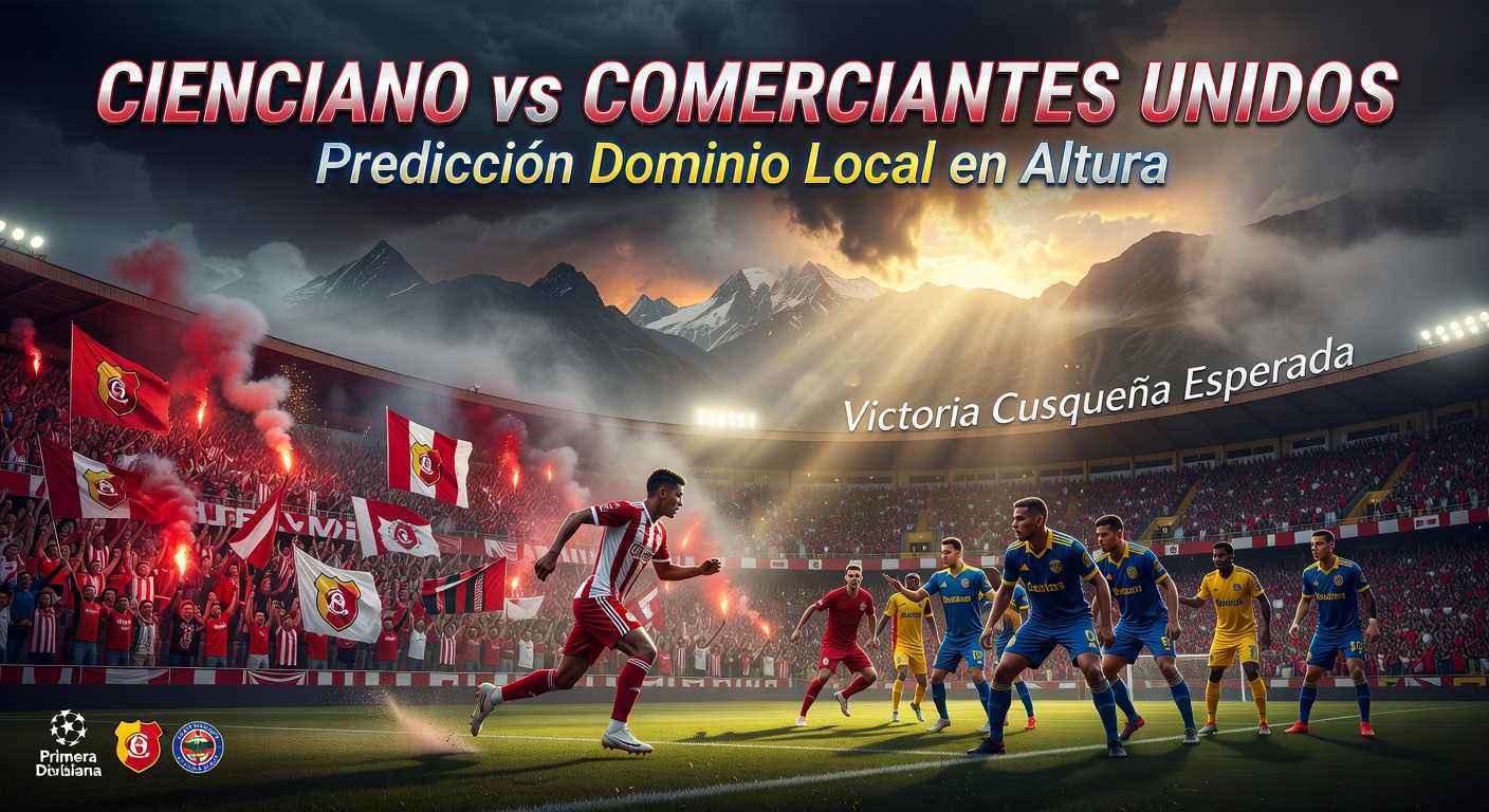 Cienciano vs Comerciantes Unidos Pronóstico / Prediction