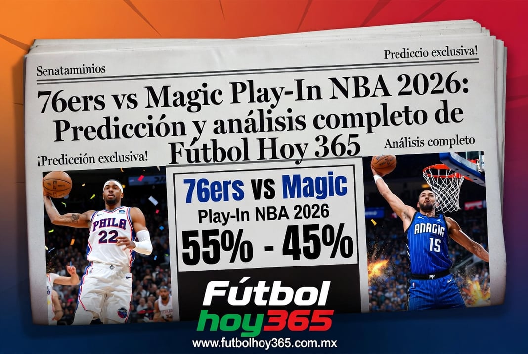 76ers vs Magic Play-In NBA 2026 Predicción y análisis completo de Fútbol Hoy 365