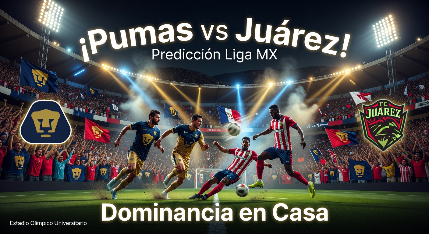 U.N.A.M. - Pumas vs FC Juarez Pronóstico / Prediction