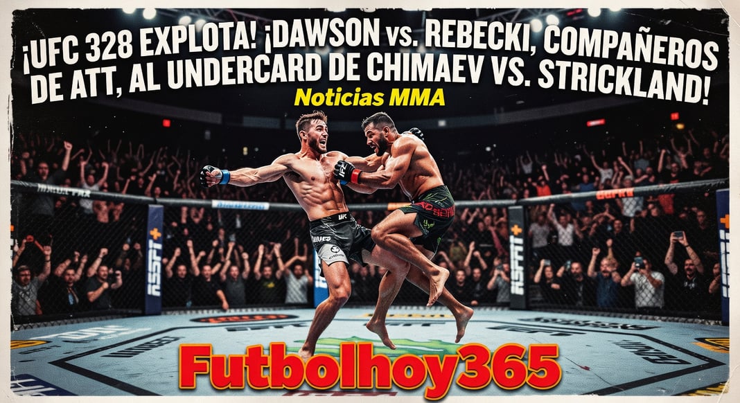 UFC 328: Grant Dawson vs. Mateusz Rebecki se une al undercard de Chimaev vs. Strickland con compañeros de equipo