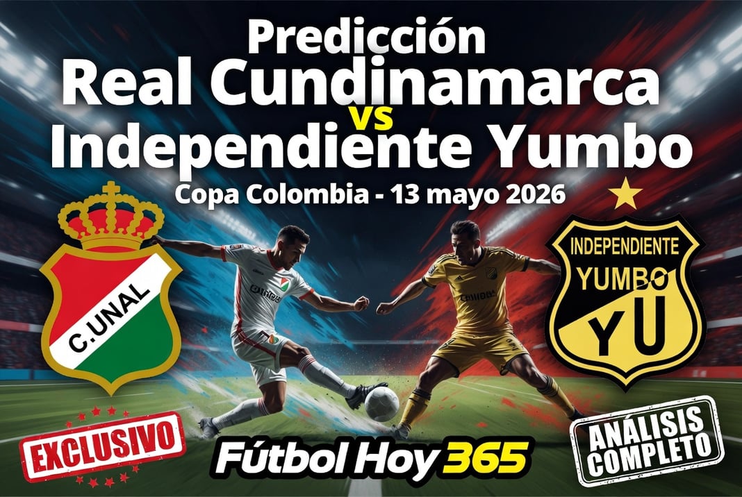 Predicción Real Cundinamarca vs Independiente Yumbo Copa Colombia 13 mayo 2026