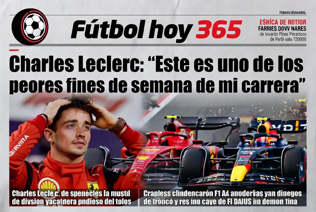 Charles Leclerc “Este es uno de los peores fines de semana de mi carrera” en F1