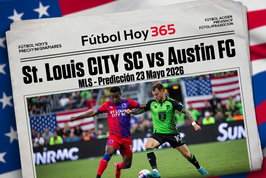 St Louis CITY SC vs Austin FC MLS Prediccion 23 Mayo 2026