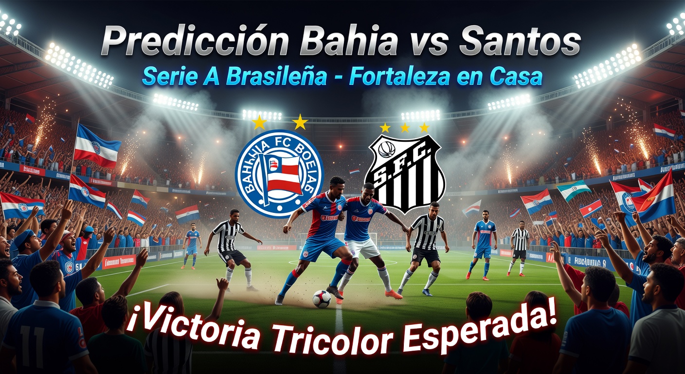 Bahia vs Santos Pronóstico / Prediction