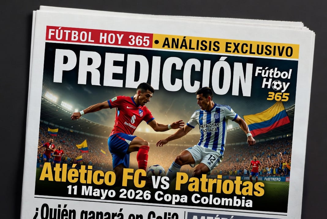 Prediccion Atletico FC vs Patriotas 11 Mayo 2026 Copa Colombia