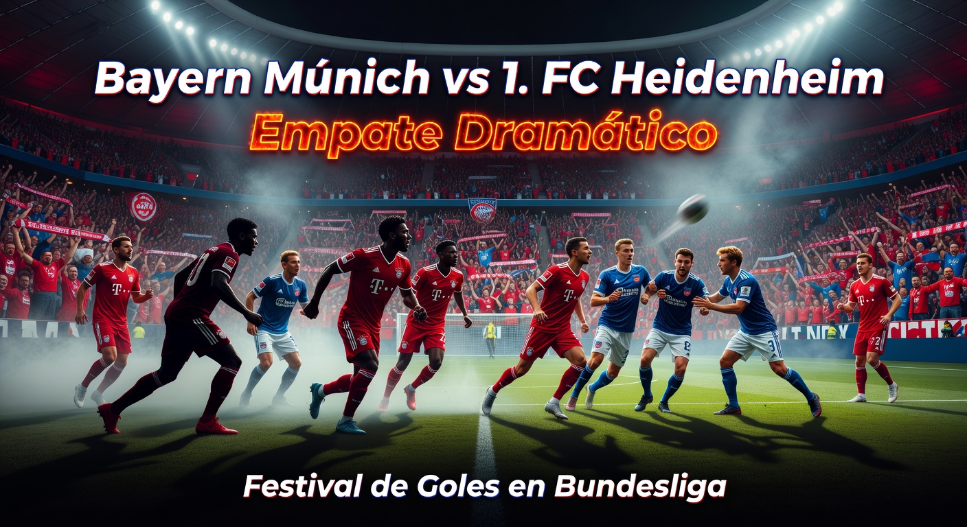 Bayern München vs 1. FC Heidenheim