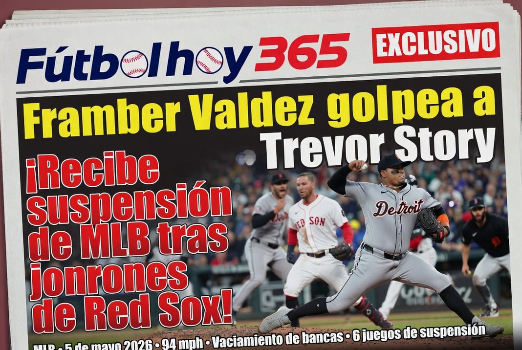 Framber Valdez golpea a Trevor Story y recibe suspensión de MLB tras jonrones de Red Sox