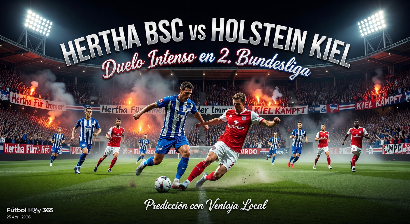 Hertha BSC vs Holstein Kiel Pronóstico / Prediction