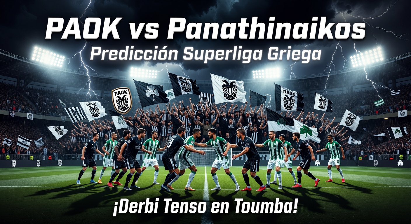 PAOK vs Panathinaikos Pronóstico / Prediction