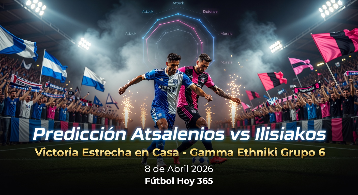 Atsalenios vs Ilisiakos Pronóstico / Prediction