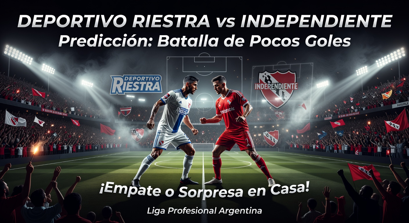 Deportivo Riestra vs Independiente Pronóstico / Prediction