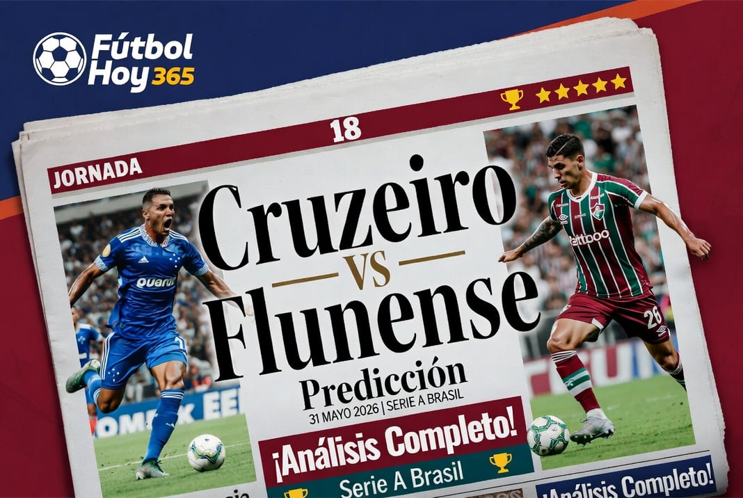 Cruzeiro vs Fluminense Prediccion 31 Mayo 2026 Serie A Brasil