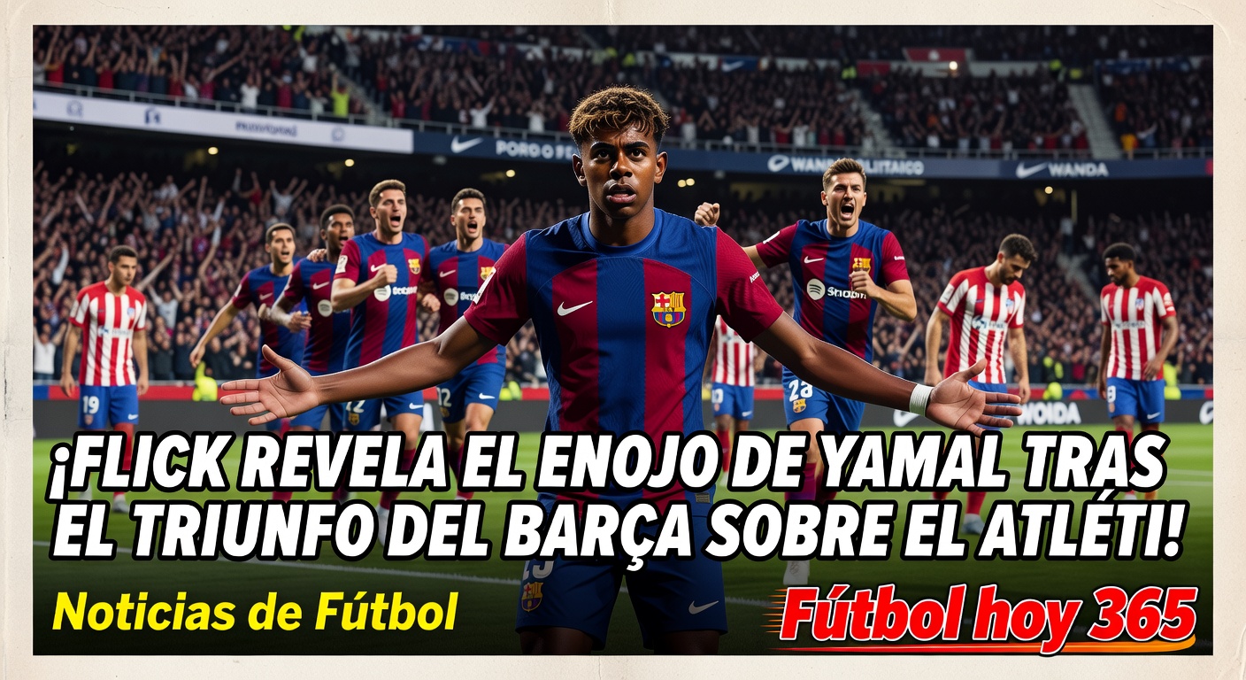 Barcelona 2-1 Atletico Madrid: Lewandowski late winner, Yamal angry at instructions