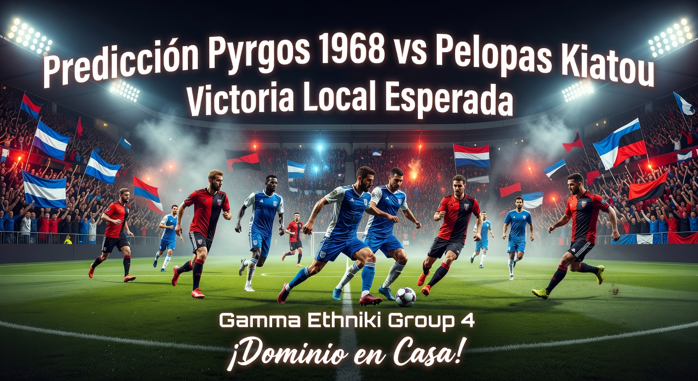 Pyrgos 1968 vs Pelopas Kiatou Pronóstico / Prediction