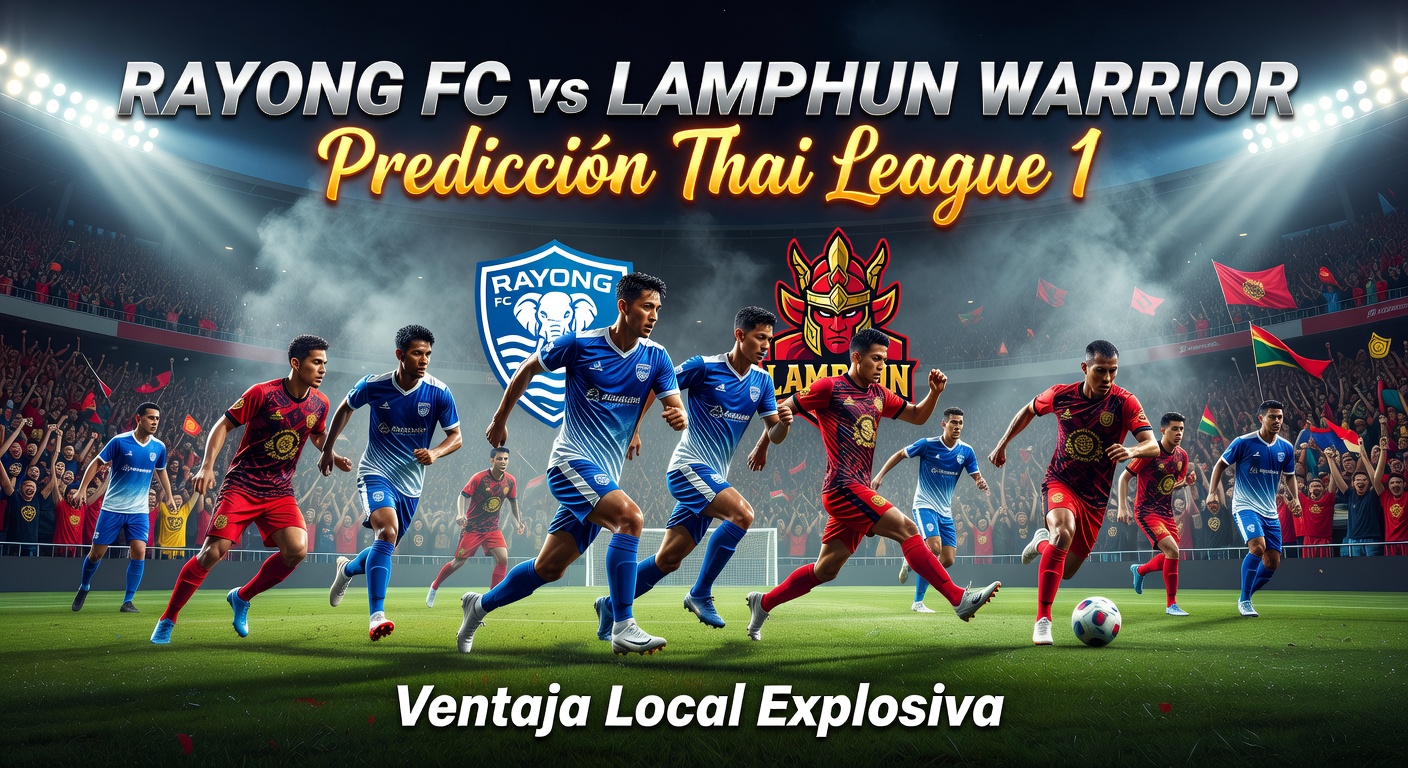 Rayong FC vs Lamphun Warrior Pronóstico / Prediction