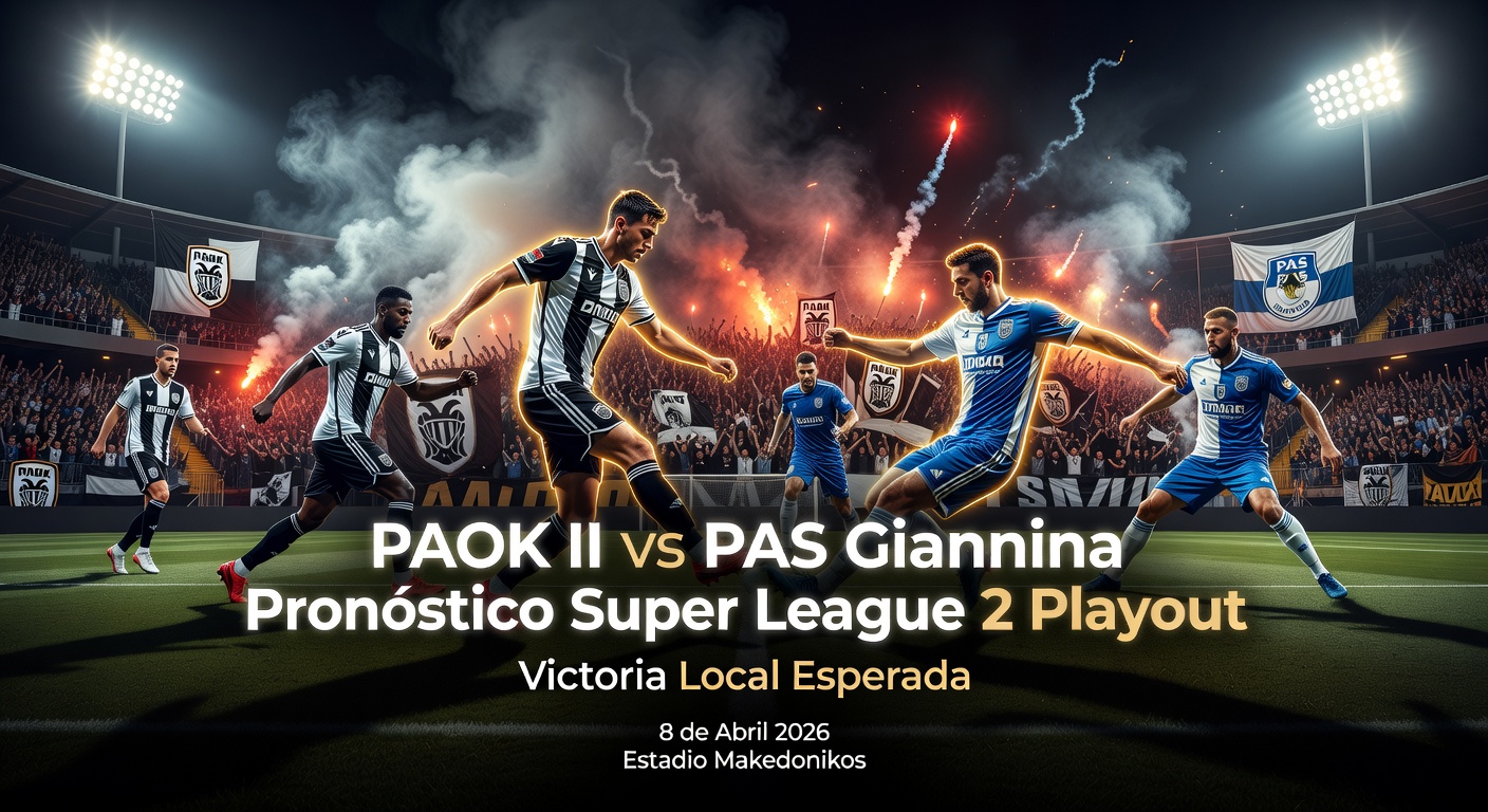 PAOK II vs PAS Giannina Pronóstico / Prediction