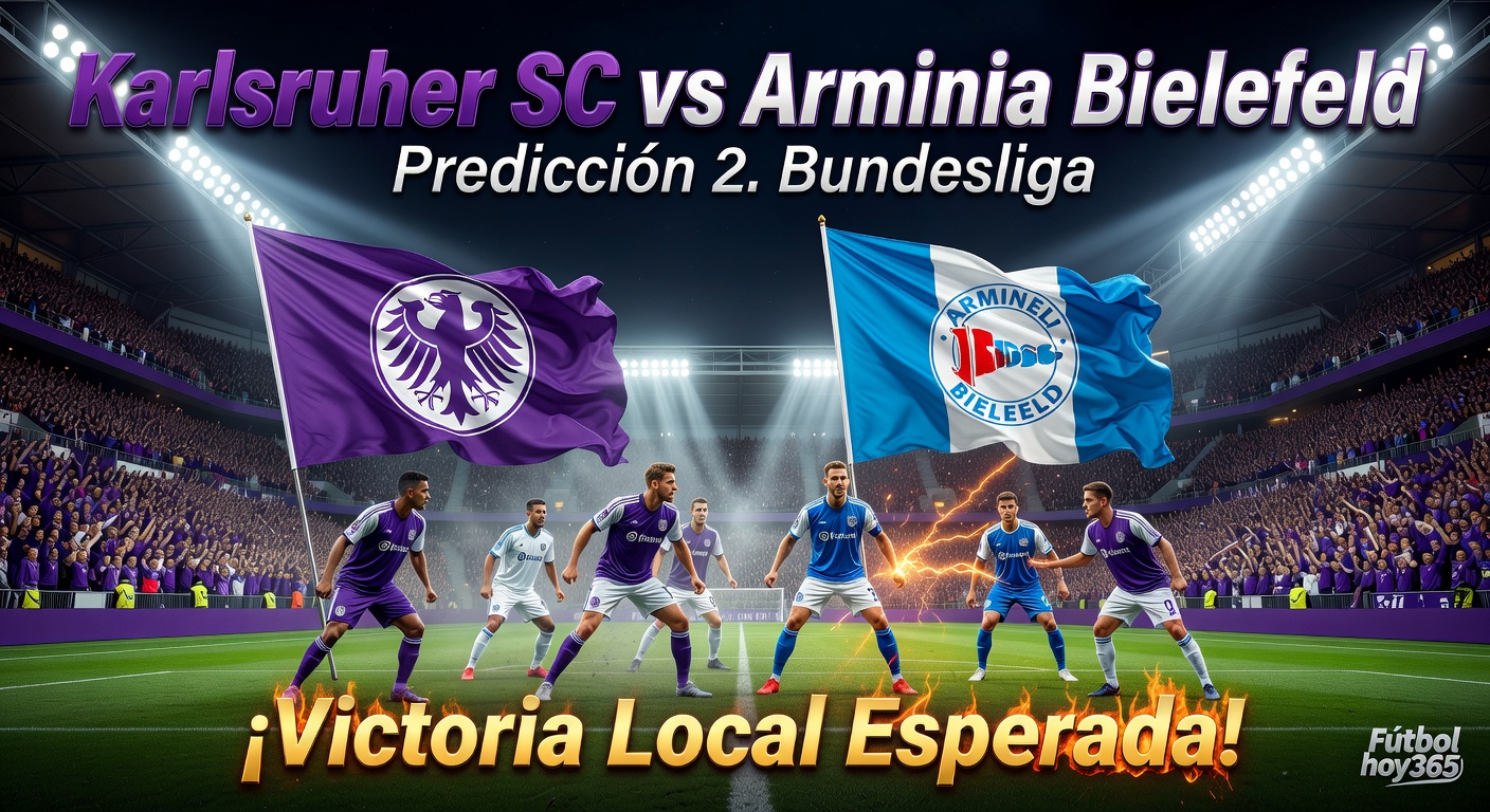 Karlsruher SC vs Arminia Bielefeld Pronóstico / Prediction