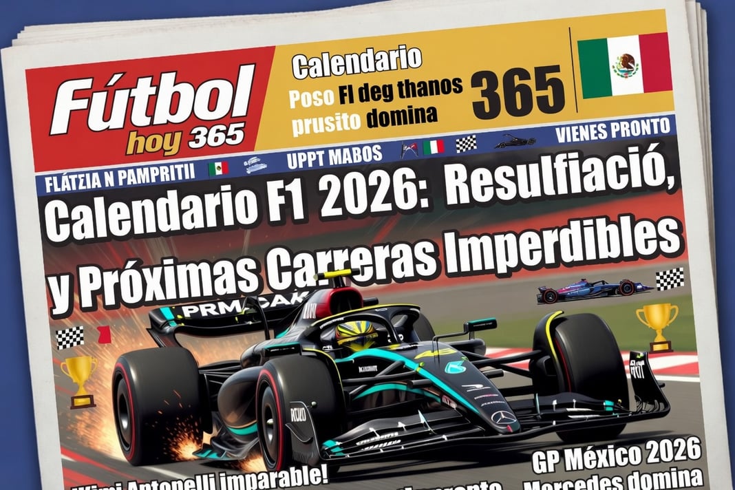 Calendario F1 2026 Resultados, Clasificación y Próximas Carreras Imperdibles
