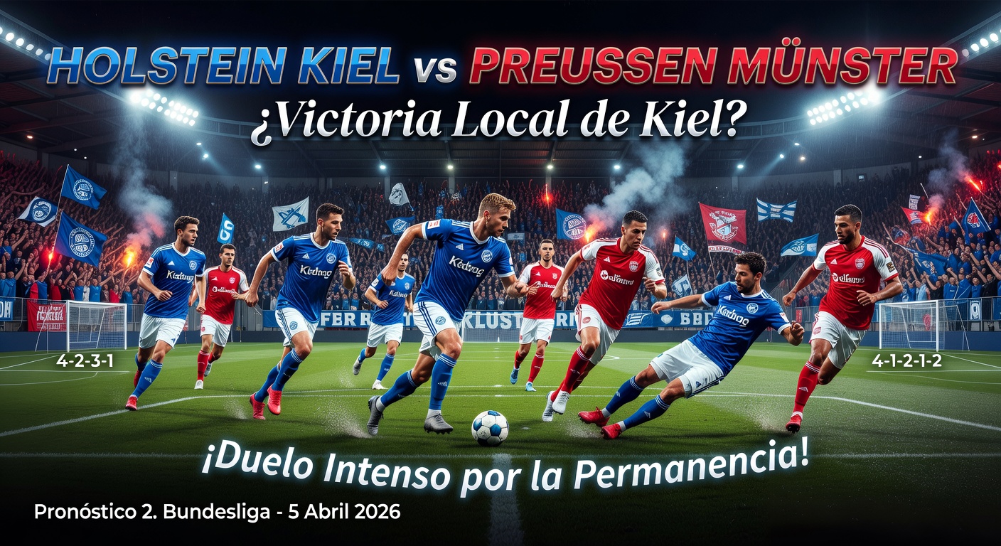 Holstein Kiel vs Preußen Münster Pronóstico / Prediction