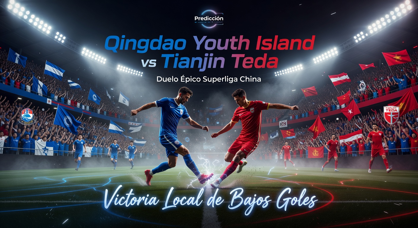 Qingdao Youth Island vs Tianjin Teda Pronóstico / Prediction