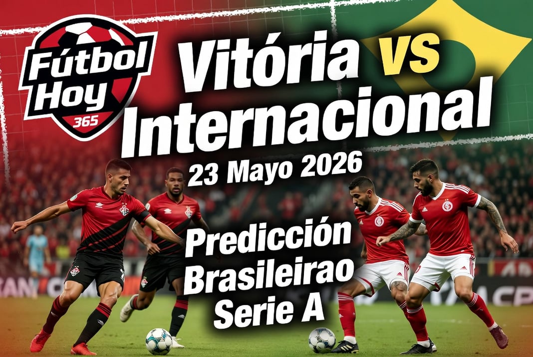 Vitória vs Internacional 23 Mayo 2026 Prediccion Brasileirao Serie A