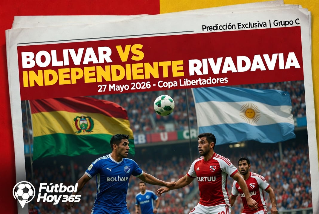 Bolivar vs Independiente Rivadavia 27 Mayo 2026 Copa Libertadores
