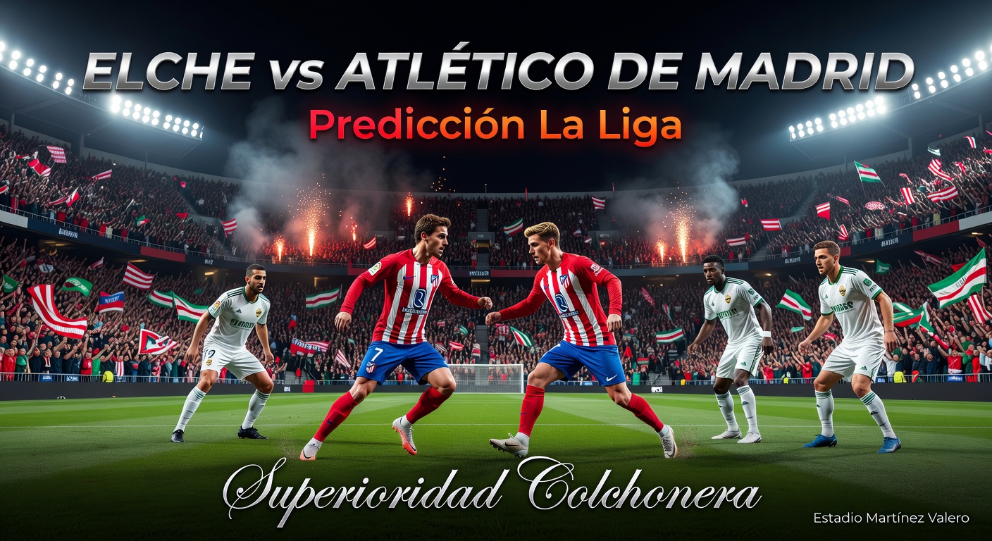 Elche vs Atletico Madrid Pronóstico / Prediction