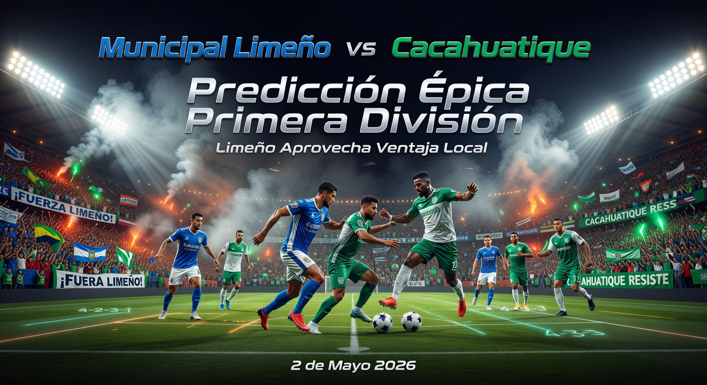 Municipal Limeño vs Cacahuatique Pronóstico / Prediction