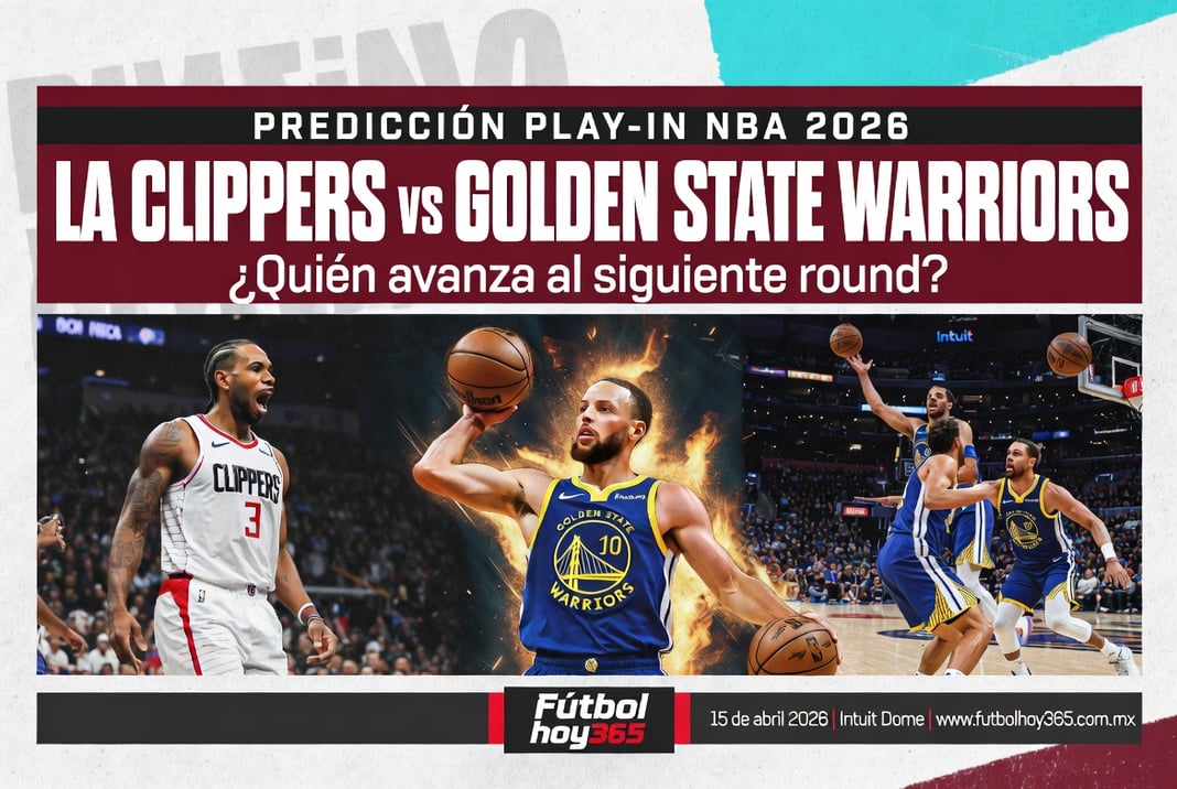 Predicción Play-In NBA 2026 LA Clippers vs Golden State Warriors