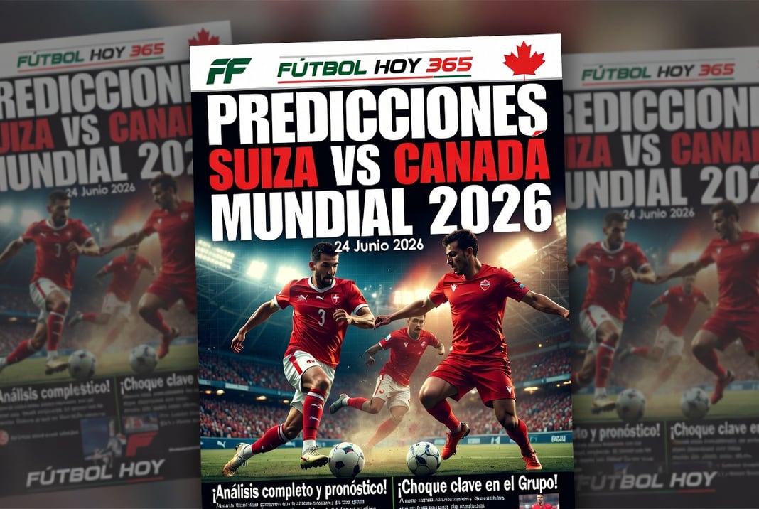 Predicciones Suiza vs Canada Mundial 2026 24 Junio 2026