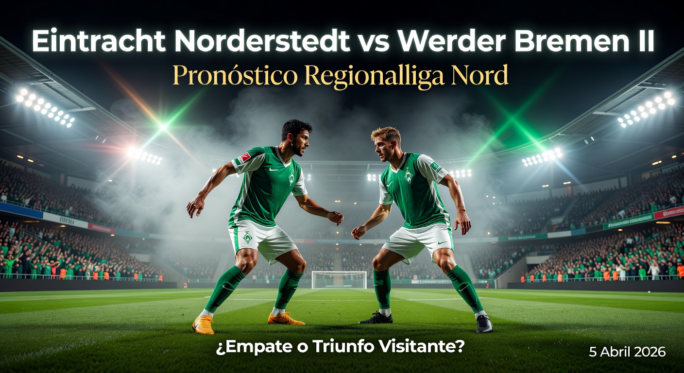 Eintracht Norderstedt vs Werder Bremen II Pronóstico / Prediction