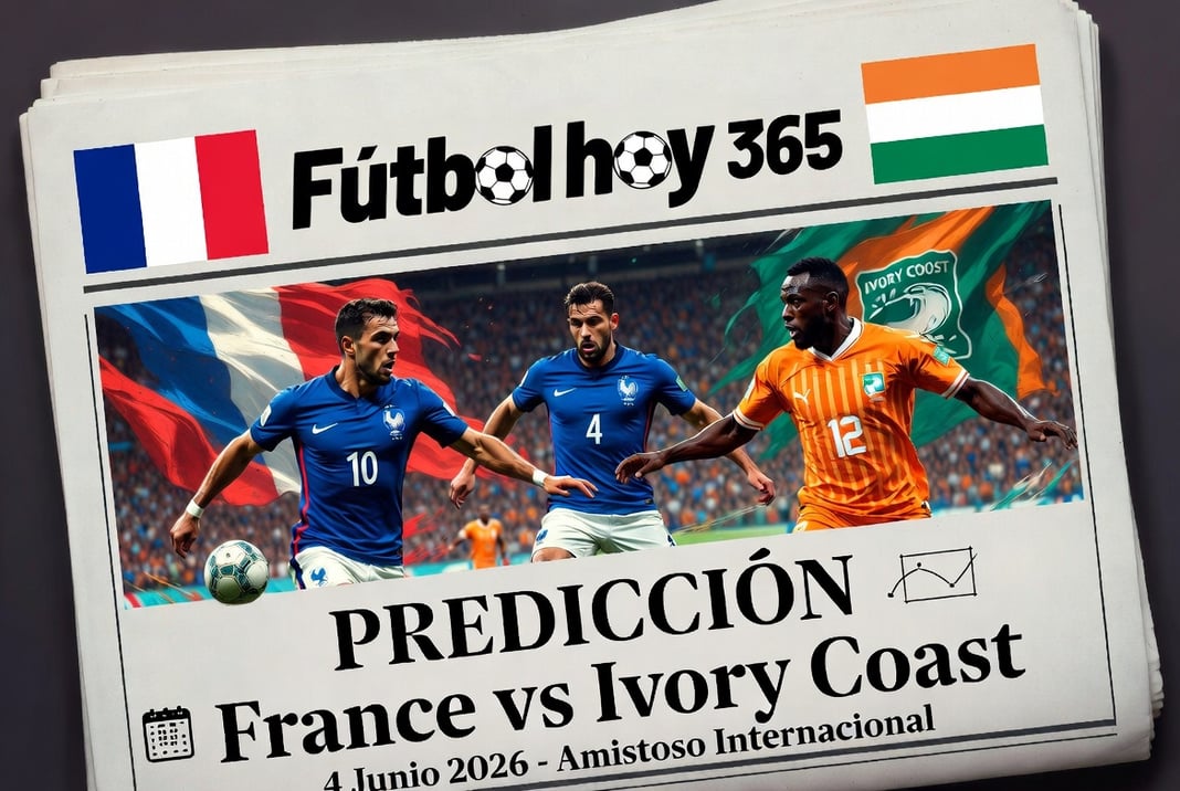 Prediccion France vs Ivory Coast 4 Junio 2026 Amistoso Internacional
