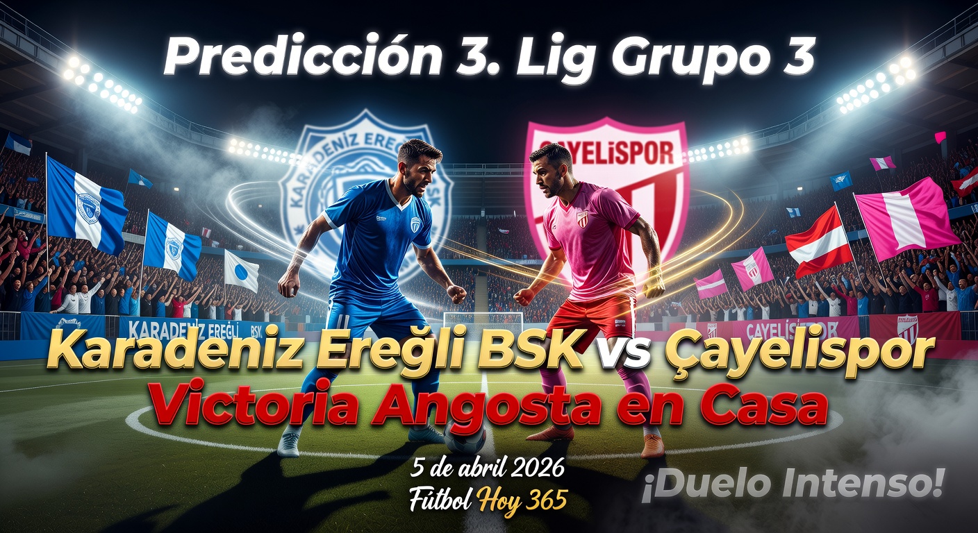 Karadeniz Ereğli BSK vs Çayelispor Pronóstico / Prediction