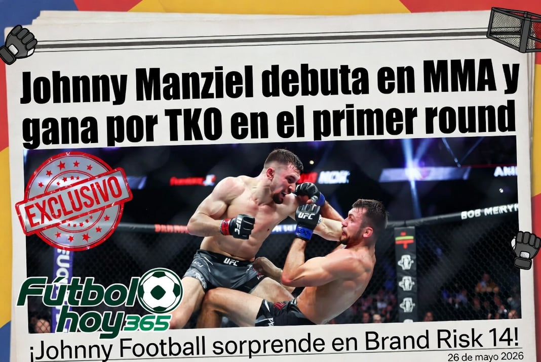 Johnny Manziel debuta en MMA y gana por TKO en el primer round