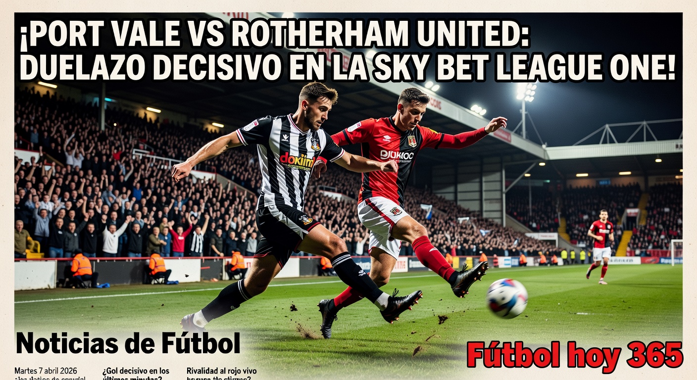 Port Vale vs Rotherham United - League One (Sky Sports)