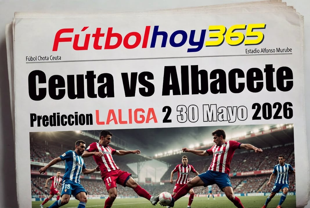 Ceuta vs Albacete Prediccion LALIGA 2 30 Mayo 2026