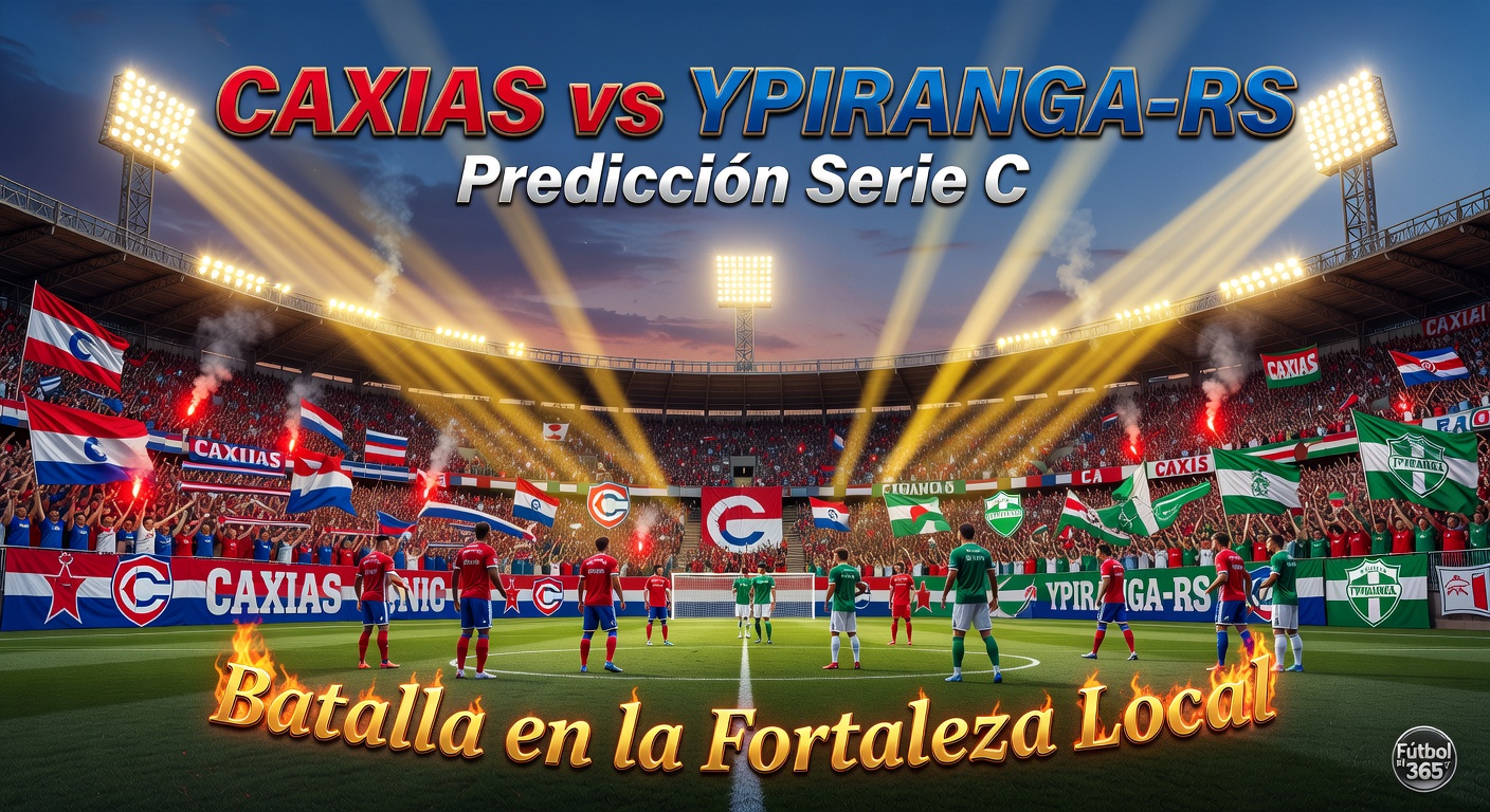 Caxias vs Ypiranga-RS Pronóstico / Prediction