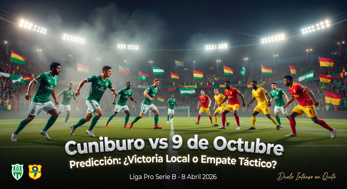 Cuniburo vs 9 de Octubre Pronóstico / Prediction