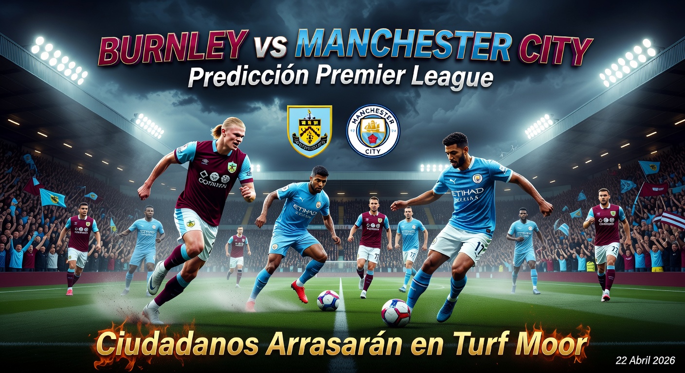 Burnley vs Manchester City Pronóstico / Prediction