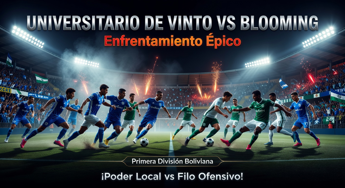 Universitario de Vinto vs Blooming Pronóstico / Prediction