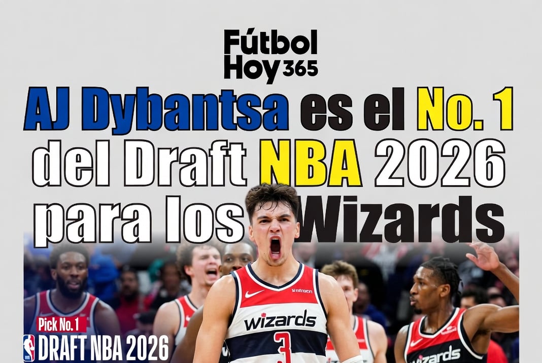 AJ Dybantsa es el No. 1 del Draft NBA 2026 para los Wizards