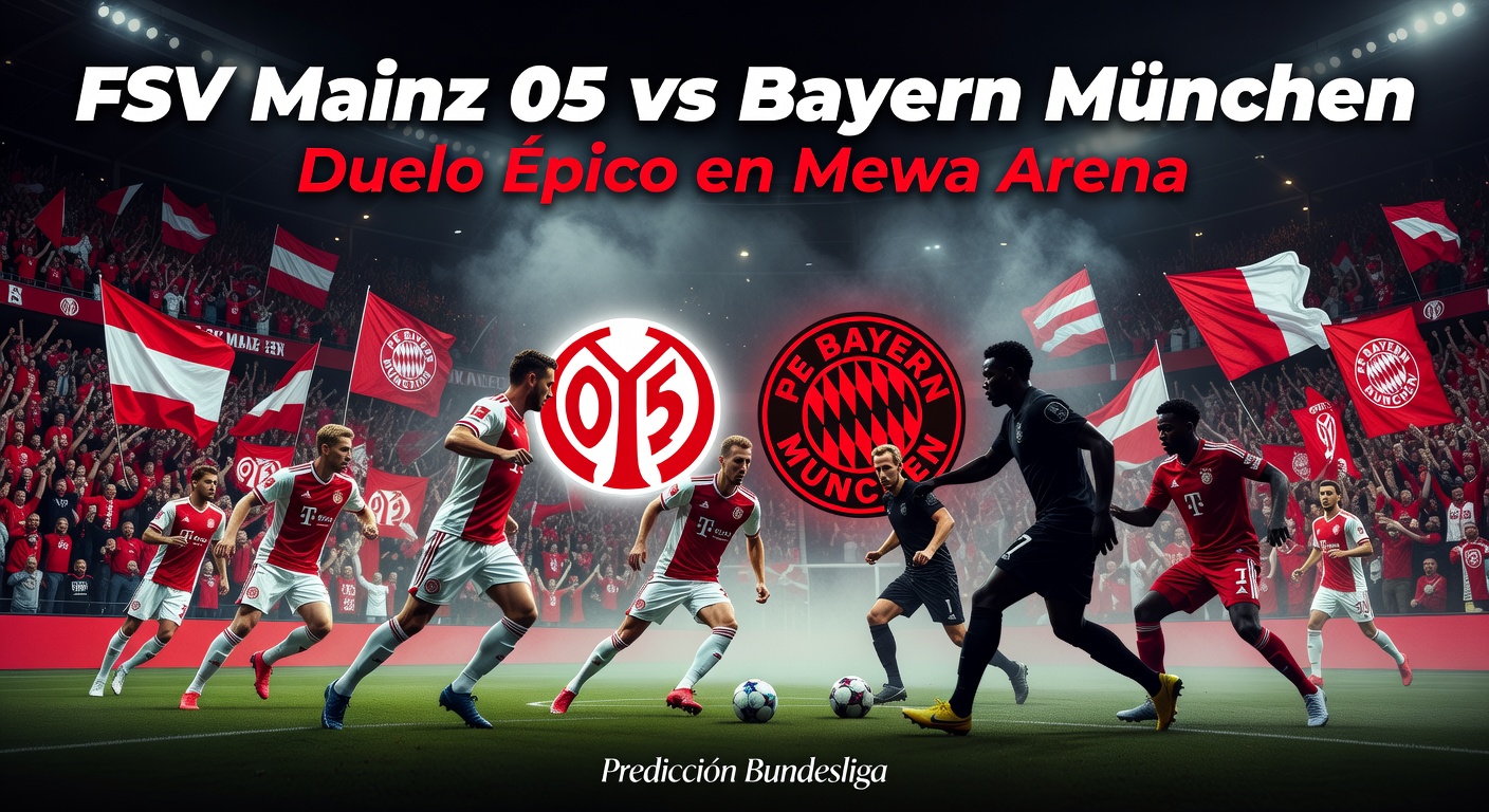 FSV Mainz 05 vs Bayern München Pronóstico / Prediction