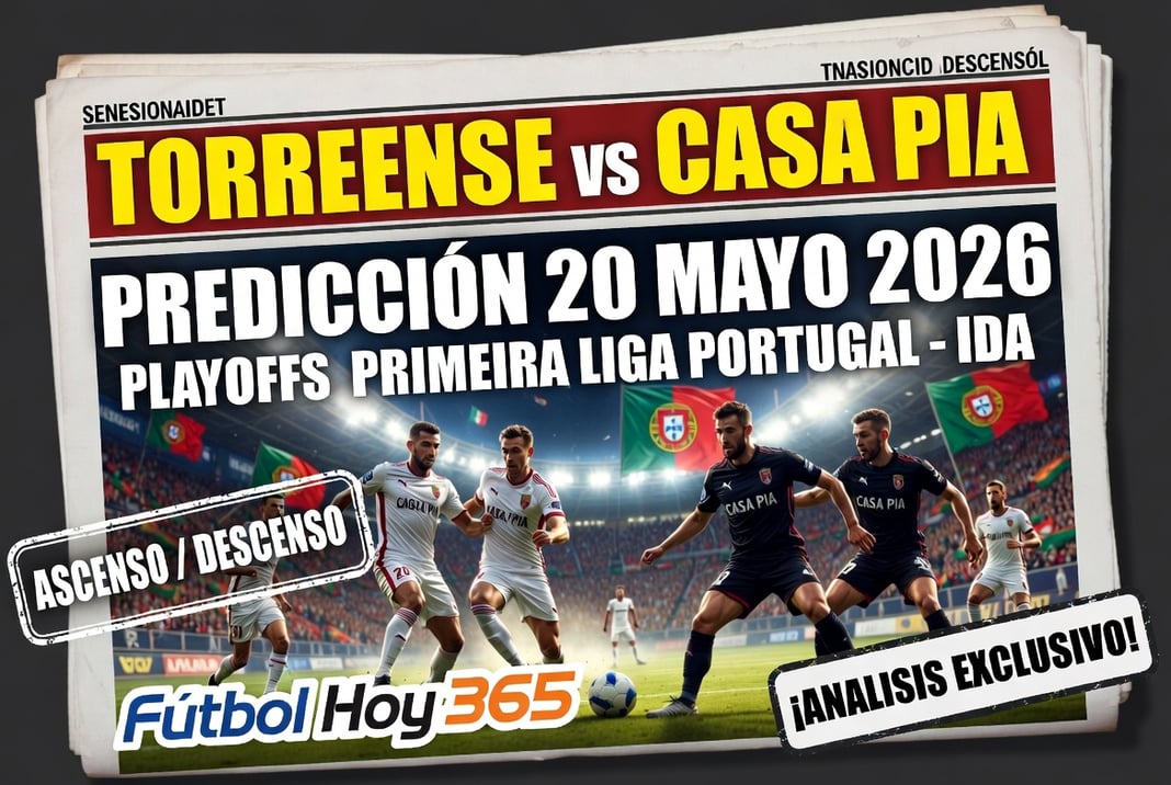 Torreense vs Casa Pia Prediccion 20 Mayo 2026 Playoffs Portugal