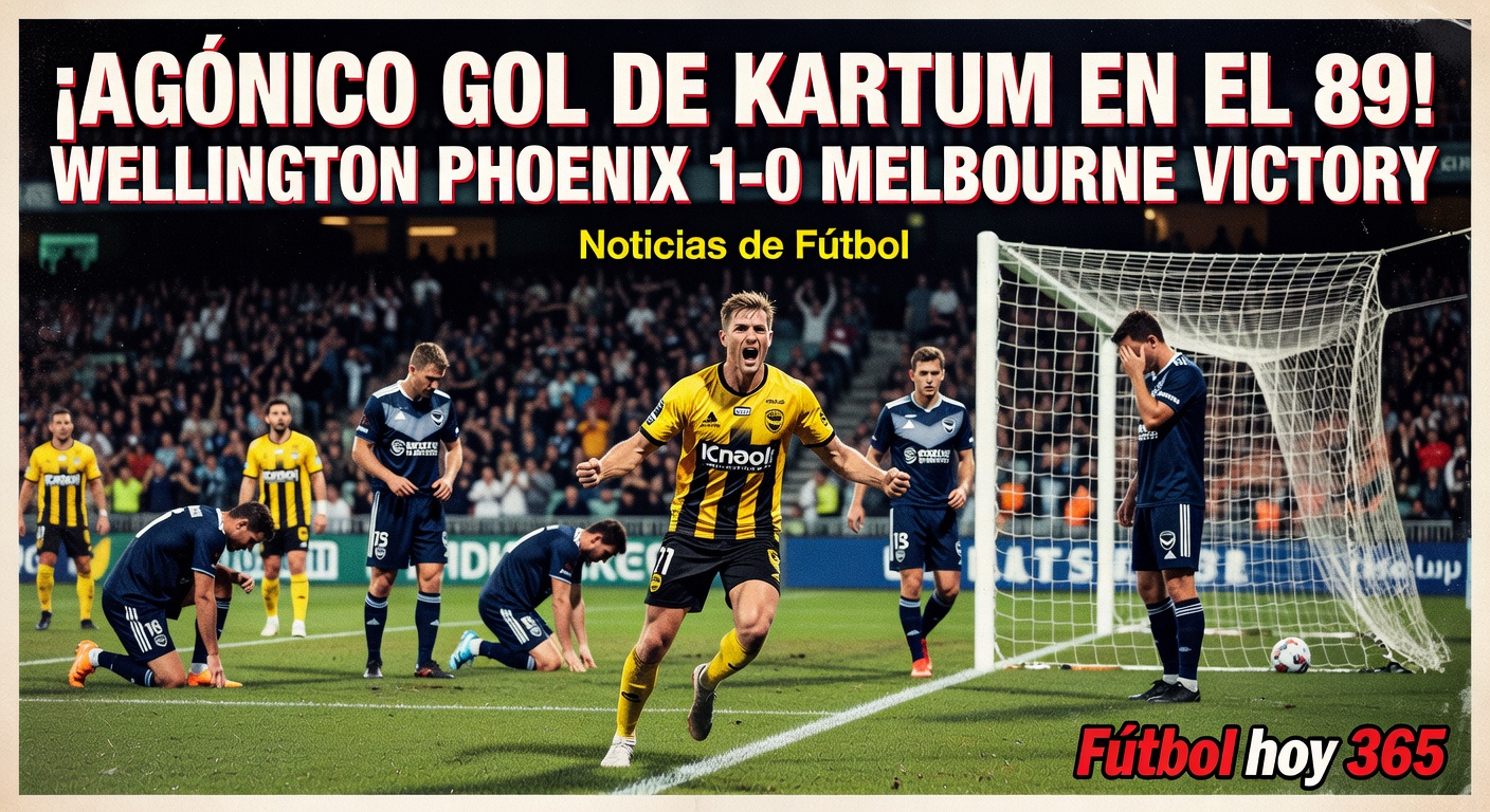 Melbourne Victory 0-1 Wellington Phoenix in A-League (ESPN / BBC)