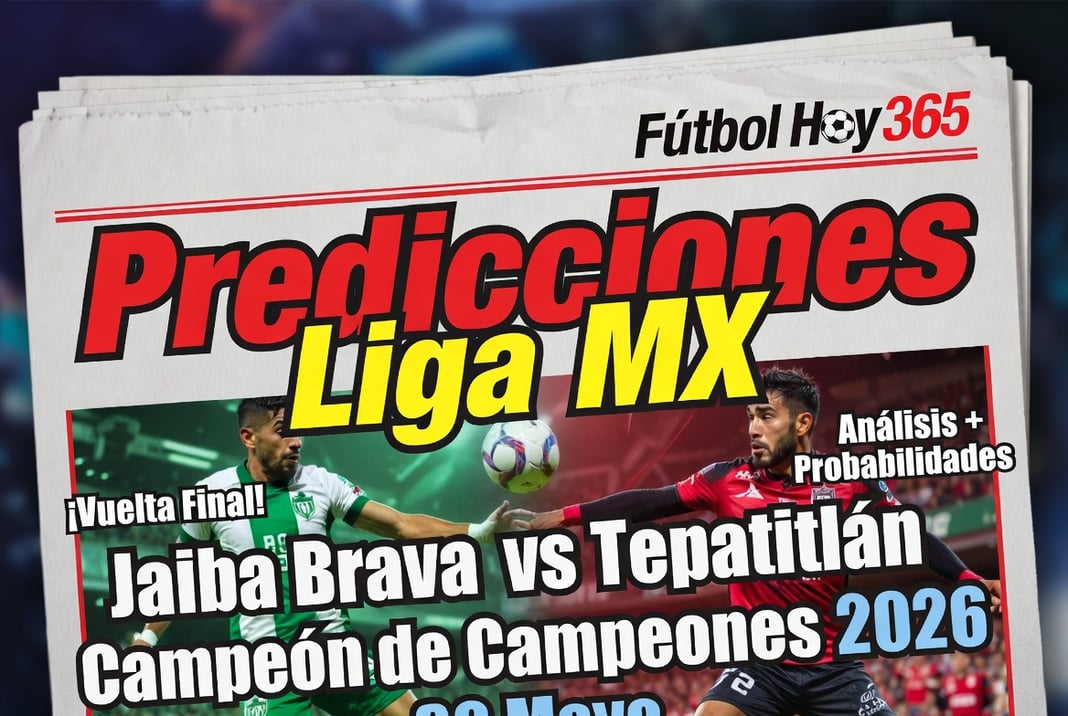 Predicciones Jaiba Brava vs Tepatitlan Campeon de Campeones 2026 30 Mayo
