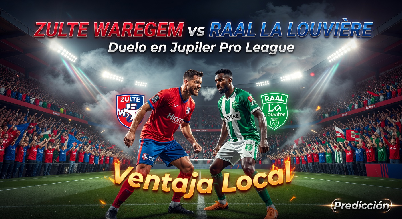 Zulte Waregem vs RAAL La Louvière Pronóstico / Prediction